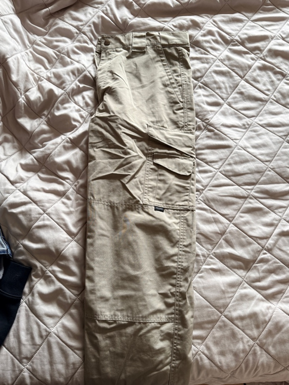 Men's Cargo Pants in Khaki - Lightweight Utility Trousers